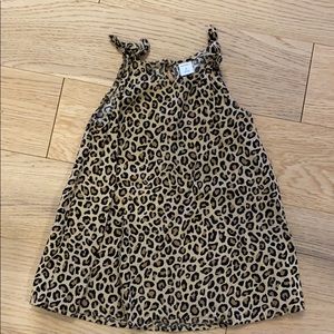 Leopard print 4T girls tank top!